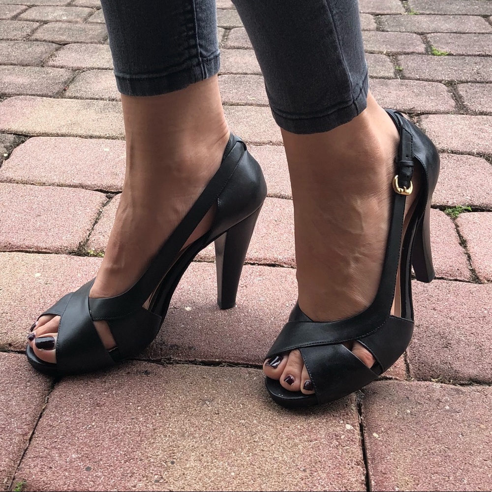 Black Nine West Heels